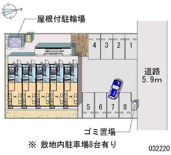 福井市花堂東１丁目 月極駐車場